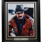 Burt Reynolds Signed Framed 16x20 Smokey And The Bandit Action Photo BAS