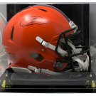 Odell Beckham Signed Browns Full Size Speed Authentic Helmet JSA w/Acrylic Case