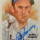 Left Gomez New York Yankees Signed Limited Edition Perez Steele Postcard