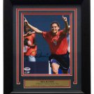 Mia Hamm Signed Framed USA Women's Soccer 8x10 Celebration Photo PSA