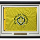 Jordan Spieth Signed Framed Memorial Tournament Golf Flag Beckett BAS C06928