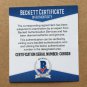 Jordan Spieth Signed Framed Memorial Tournament Golf Flag Beckett BAS C06928