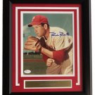 Robin Roberts Signed Framed Phillies 8x10 Photo JSA