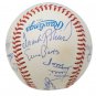 500 Hr Club Multi-Signed OAL Baseball Mantle Williams +9 Sig BAS A62785