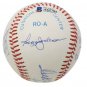 500 Hr Club Multi-Signed OAL Baseball Mantle Williams +9 Sig BAS A62785