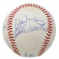 500 Hr Club Multi-Signed OAL Baseball Mantle Williams +9 Sig BAS A62785
