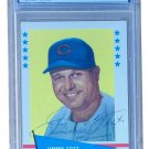 Jimmy Foxx Chicago Cubs Signed 1961 Fleer Card #28 Slabbed PSA DNA