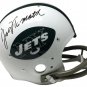 Joe Namath Signed New York Jets Full Size Replica TK Suspension Helmet JSA ITP