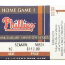 Roy Halladay 12x34 Philadelphia Phillies NLDS Game 1 No Hitter Mega Ticket
