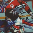 Brian Propp Signed 4x6 Philadelphia Flyers Postcard SI