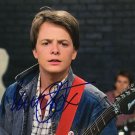 Michael J. Fox Signed 11x14 Back To The Future Photo PSA U45994