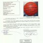 Wilt Chamberlain Bill Russell Signed Spalding Basketball JSA Z50299