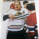 Bobby Hull Chicago Blackhawks Signed 16x20 Blood Photo "The Golden Jet" JSA