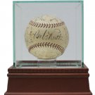 1933 Yankees Team Signed OAL Baseball w/ Babe Ruth Lou Gehrig +20 PSA/DNA JSA