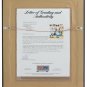 Whitey Ford Mickey Mantle Joe DiMaggio Yankees Signed Framed 8x10 Photo PSA/DNA