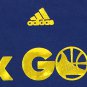 Golden State Warriors ADIDAS Men's 73K Gold T-Shirt Size Large