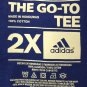 Golden State Warriors ADIDAS Men's 73K Gold T-Shirt Size 2XL