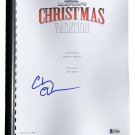 Chevy Chase Signed National Lampoons Christmas Vacation Movie Script BAS