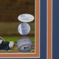 Michael Conforto Signed Framed 8x10 New York Mets White Jersey Photo JSA