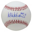 Mike Mussina Yankees Signed Official MLB Baseball HOF 19 Inscribed JSA