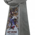 Art Monk Signed Washington Redskins Replica Championship Trophy BAS
