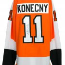 Travis Konecny Signed Philadelphia Flyers Authentic Adidas Jersey JSA