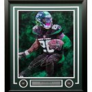 Le'Veon Bell Signed Framed New York Jets 16x20 Photo PSA