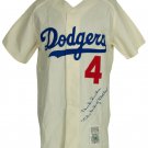 Duke Snider Signed Dodgers Mitchell & Ness Jersey Duke Of Flatbush PSA V11484