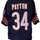 Walter Payton Unsigned Custom Pro-Style Blue Football Jersey X-Large