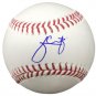 Julio Urias Dodgers Signed MLB Baseball w/ Free Ball Cube BAS