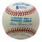 Mel Allan Signed Official American League Baseball BAS 31695