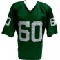 Chuck Bednarik Unsigned Custom Green Pro-Style Football Jersey X-Large
