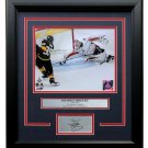 Braden Holtby Framed Capitals 8x10 The Save Photo w/ Laser Engraved Auto