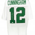 Randall Cunningham Signed Custom Pro-Style White Football Jersey JSA