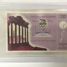 Jerry West Signed Slabbed 1960 Rome Olympic Ticket PSA 83869862