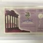 Jerry West Signed Slabbed 1960 Rome Olympic Ticket PSA 83869862