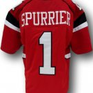 Steve Spurrier Custom Red College Jersey X-Large