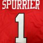 Steve Spurrier Custom Red College Jersey X-Large