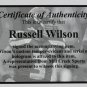 Russell Wilson Seattle Seahawks Signed Nike Hyperfuse Cleat Wilson COA