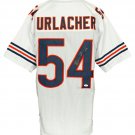 Brian Urlacher Signed In Gold Custom White Pro-Style Football Jersey BAS