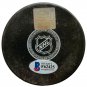 Bob Probert Signed Chicago Blackhawks Logo Puck BAS F62425