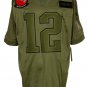 Tom Brady Signed NE Patriots Nike Limited Salute To Service Jersey Tristar