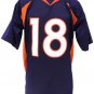 Peyton Manning Unsigned Pro-style Custom Football Jersey XL