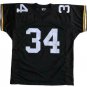 Andy Russell Signed Custom Black Pro-Style Football Jersey SB Champs JSA ITP