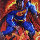 Superman 11x17 Lithograph Signed By Greg Horn JSA