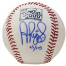 Albert Pujols Signed Official 500 Homerun Baseball LE 65/105 Pujols COA
