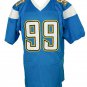 Joey Bosa Signed Custom Powder Blue Pro-Style Football Jersey BAS
