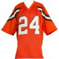 Nick Chubb Signed Custom Orange Pro-Style Football Jersey JSA