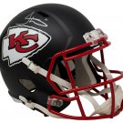 Tyreek Hill Signed Kansas City Chiefs FS Black Matte Speed Replica Helmet JSA