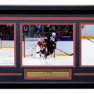 TJ Oshie Framed Team USA 34x18 2014 Sochie Olympics Shootout 8x10 Photo Collage